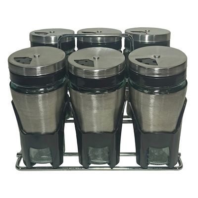 ست جای ادویه 7 پارچه کاپریس مدل پارادایس کد GSB6