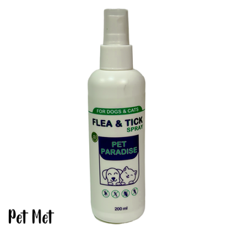 اسپری ضد کک و کنه سگ و گربه پت پارادایس مدل Flea And Tick