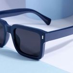 عینک آفتابی مستطیلی مدل SZ 1001 Navy Pearl River