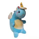 عروسک مدل دایناسور تک شاخ ارتفاع 30 سانتی متر