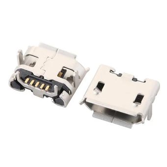 کانکتور شارژ Micro USB مدل 5Pin مناسب برای دستگاه کارتخوان Pax S910 / Nexgo G2 بسته 2 عددی