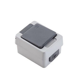 پریز برق ارت دار برکه پارت الکتریک مدل بارانی کد132