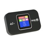 مودم 4G LTE قابل حمل اسفیورد مدل M750 با باتری 3000 میلی‌آمپرساعت، پشتیبانی از 10 کاربر همزمان، نمایشگر رنگی دیجیتال، اتصال بی‌س
