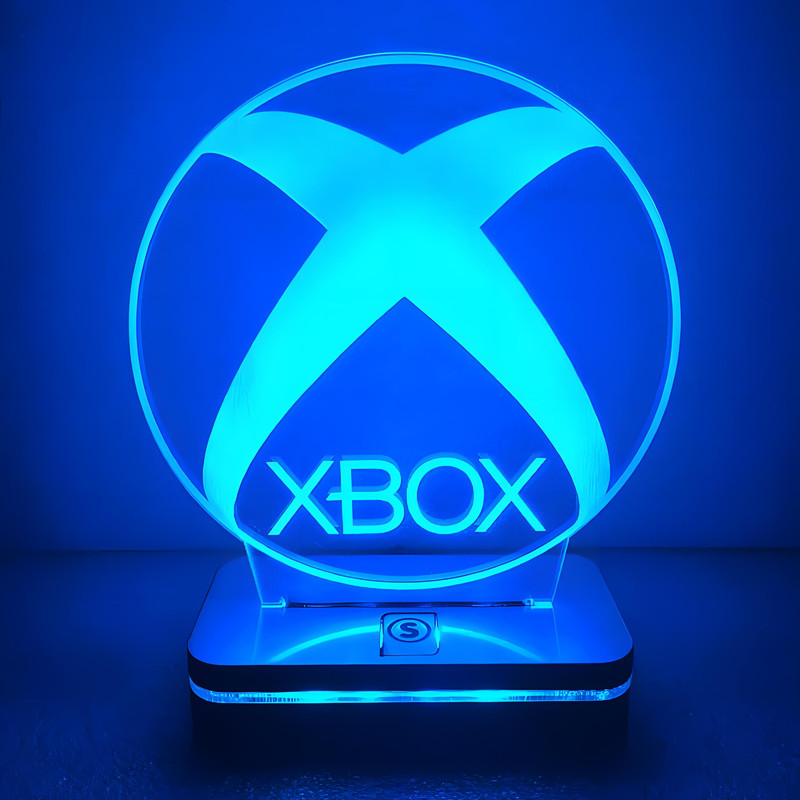 چراغ خواب طرح ایکس باکس XBOX مدل هفت رنگ