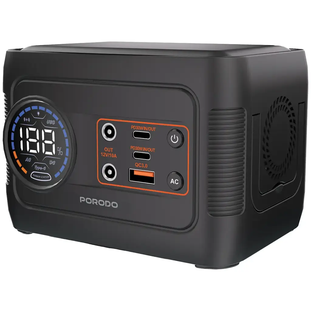 پاور استیشن 150 وات پرودو مدل Porodo Forcebase