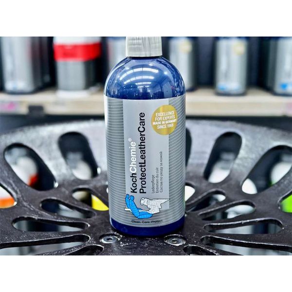 پوشش محافظ سطوح چرمی کخ شیمی مدل Plc Protect Leather Care حجم 500 میلی لیتر