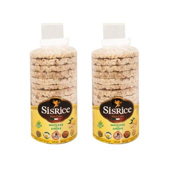 رایس کیک زنجبیل بدون گلوتن سیس رایس -120 گرم بسته 2 عددی