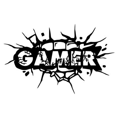 استیکر شیشه مدل گیم کد 06