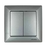 کلید دو پل ایران الکتریک مدل IRSK2