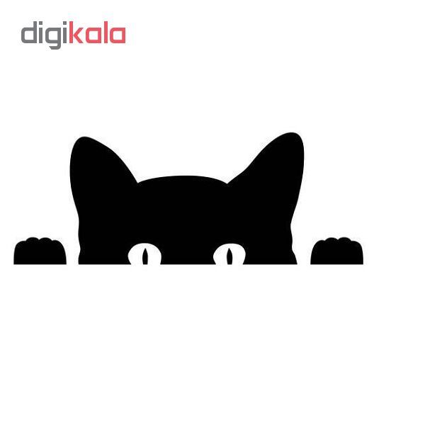 استیکر طرح Staring cat
