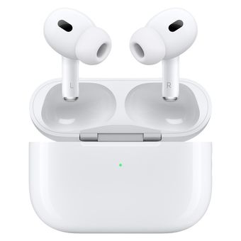 هدفون بلوتوثی اپل مدل AirPods Pro 2nd Generation با نویز کنسلینگ فعال (ANC)، نویز کنسلینگ میکروفون (ENC)، درگاه شارژ USB Type-C،