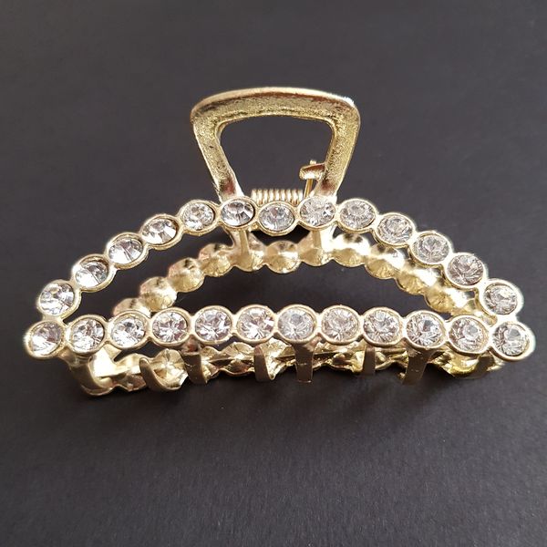 کلیپس مو زنانه مدل مثلث نگین دار *277