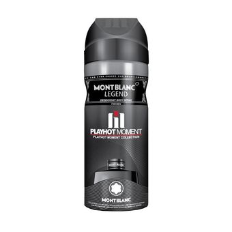 اسپری خوشبو کننده بدن مردانه پلی هات مومنت مدل MONT BLANC LEGEND حجم 200 میلی لیتر