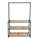 رگال لباس و طبقه فلز و چوب مدل بهار