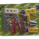 ست اسباب بازی ابزار مدل نجاری مجموعه 15 عددی