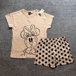 ست تیشرت و شلوارک دخترانه دیزنی کد EU4390