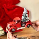 ماکت دست ساز وانت کریسمسی 17 سانتی