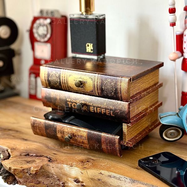 کمد 3 کشو طرح کتاب