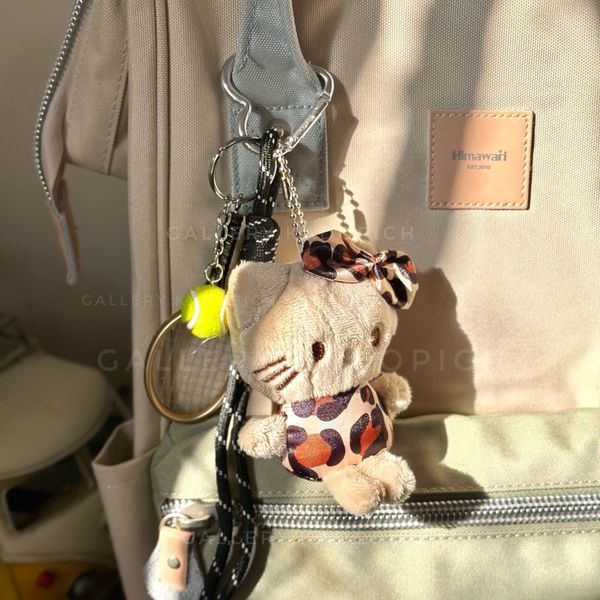 چارم بگ آویز کیف و کوله مدل کیتی پلنگی