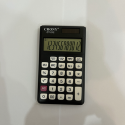 ماشین حساب کیفی برند کرونی مدل ct-212(عمده)(بسته پنج عددی)