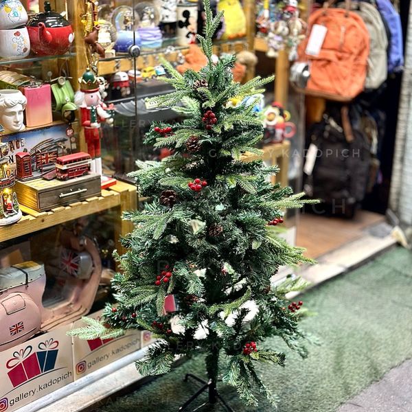 درخت کریسمس 150 سانتی میوه دار