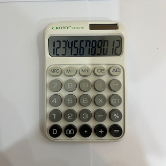 ماشین حساب فانتزی پینترستی برند کرونی مدل ct-2015(عمده)(پنج عددی)