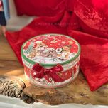 گیفت فنجان و بشقاب بیسکوییت زنجبیلی