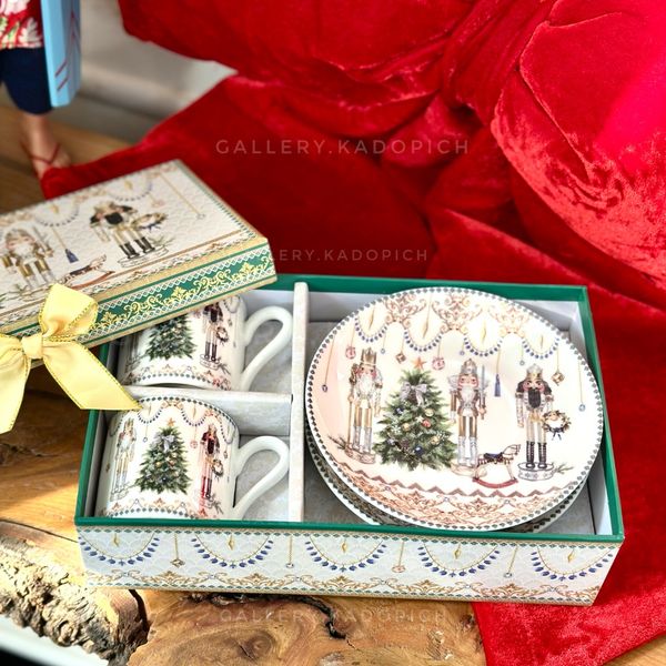 ست گیفت دوتایی فنجان و نعلبکی فدوق شکن