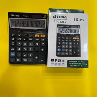 ماشین حساب رو میزی برند آتیما مدل 2226c