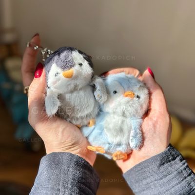 جاکلیدی آویز پنگوئن توپولی