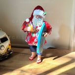 ماکت بابانوئل اروپایی 25 سانتی