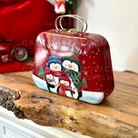 جعبه فلزی چمدونی مدل پنگوئن