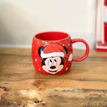 ماگ میکی موس کریسمسی قرمز برجسته