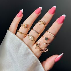 پک انگشتر پروانه مروارید
