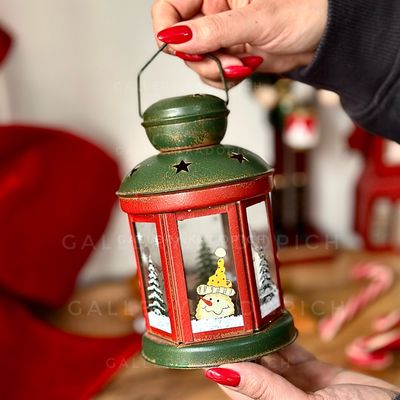 فانوس جاشمعی کریسمسی