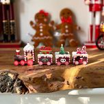 قطار چوبی کریسمسی