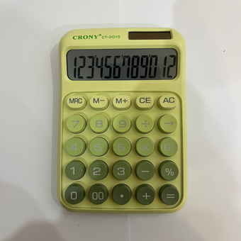 ماشین حساب فانتزی پینترستی برند کرونی مدل ct-2015