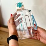 قمقمه دسته دار شفاف برند yiben