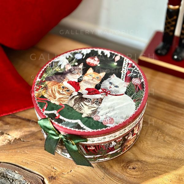 گیفت فنجان طرح گربه کریسمسی
