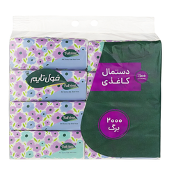 دستمال کاغذی سافت 250 برگ دولایه 8 عددی