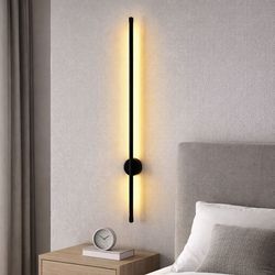 دیوارکوب 1 شعله مدل خطی میله ای کد 09