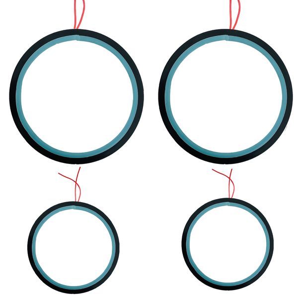 حلقه نئون مدل آیس بلو مناسب برای تیبا مجموعه چهار عددی