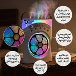 پنکه شارژی تکنودی مدل مه پاش  new 2027 ظرفیت 3600 میلی آمپر ساعت