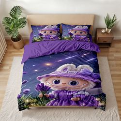 سرویس خواب 1 نفره 5 تکه مدل Labubu کد 813