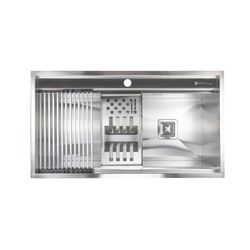 سینک ظرفشویی استیل توکار یک لگنه کمتال مدل A-90