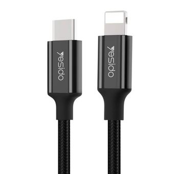 کابل تبدیل USB-C به لایتنینگ یسیدو مدل ca76 طول 1.2 متر