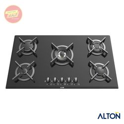 اجاق گاز توکار شیشهای مشکی 5 شعله ایرانی G-533N آلتون ALTON
