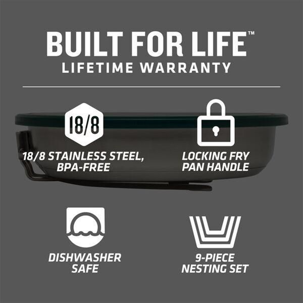 مجموعه ظروف سفری استنلی مدل Fry Pan Set کد F2021