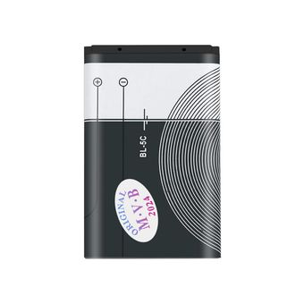 باتری موبایل ام وی بی مدل BL-5C ظرفیت 1020 میلی آمپر ساعت مناسب برای گوشی موبایل نوکیا 105 / 106 / 107 / 1200 / 1280