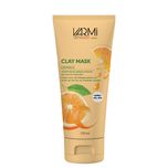 ماسک صورت خاک رسی پرتقال وارمی مدل Clay Mask حجم 150 میلیلیتر ضد جوش و آکنه، سمزدای عمقی، حاوی کپسول ویتامین C، روشنکننده و س